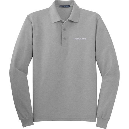 20-K500LS, X-Small, Cool Grey, Left Chest, Performive - 3in.